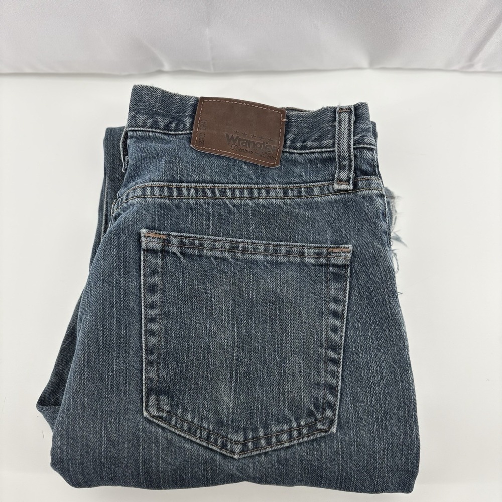 Wrangler 5 Star Premium Denim Jeans Regular Straight 31x32 (Fits 30x31)